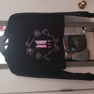 Black BTS Cropped Jacket (M)